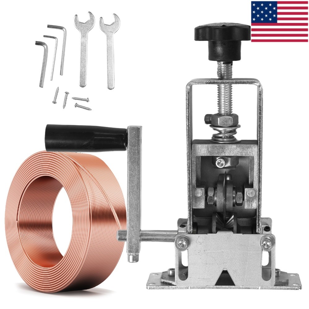 2 IN 1 Manual Wire Stripper Stripping Machine 0.06-1 in Hand Crank or Drill