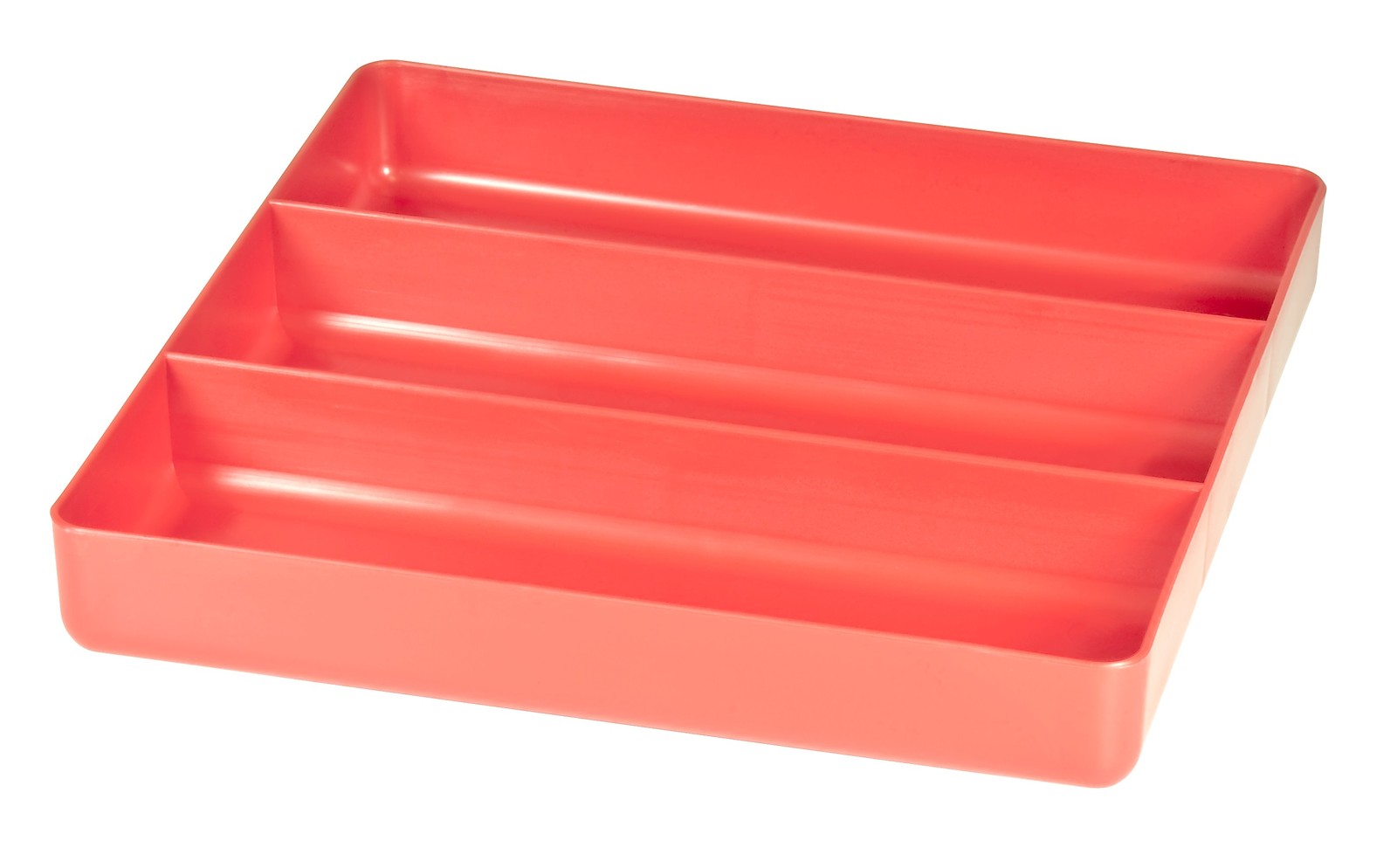 Ernst 5020 "The Tray Junior" 3-Compartment Tool Organizer RED