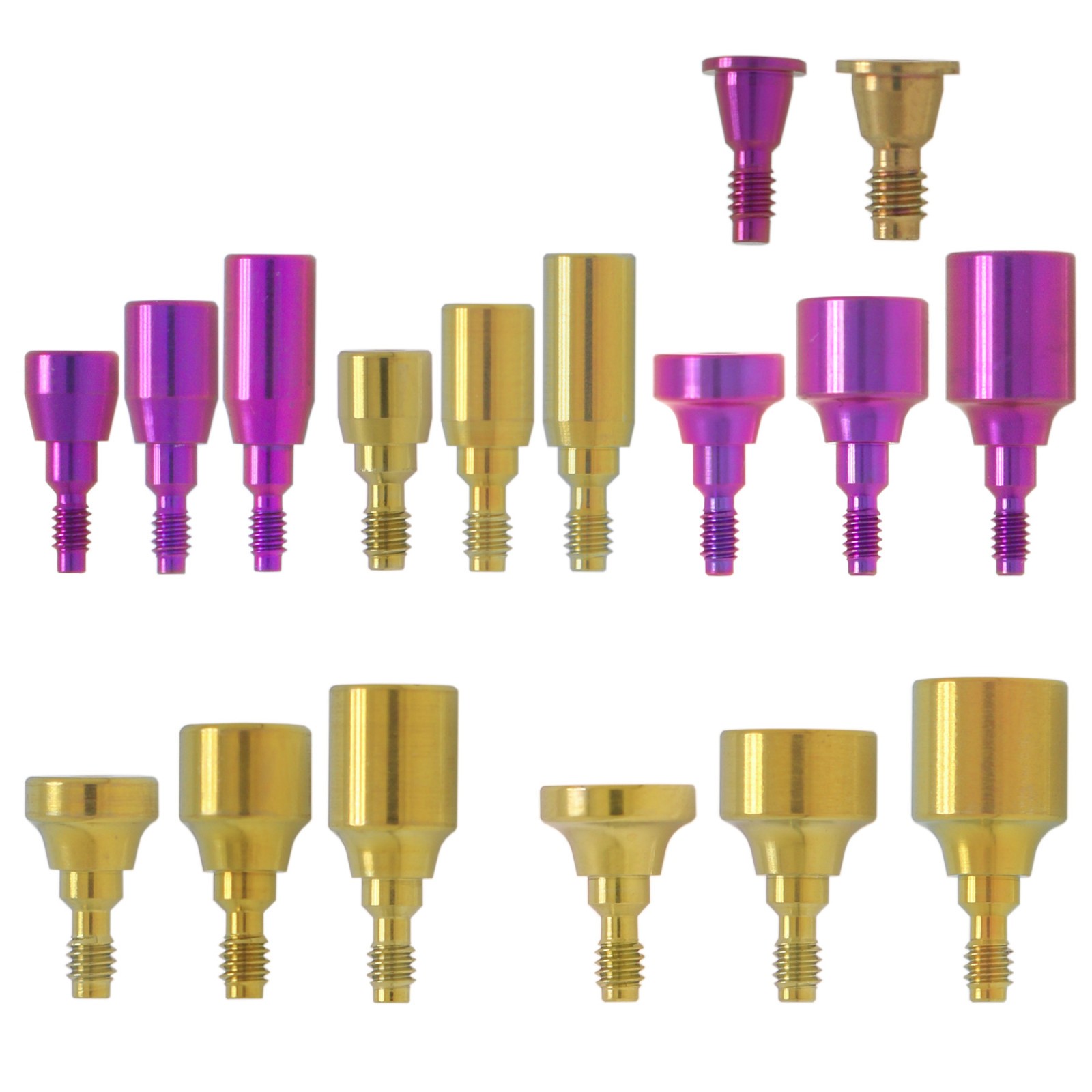 US Nobel Biocare Implant Healing Abutment Cap Internal Conical Connection NP/RP