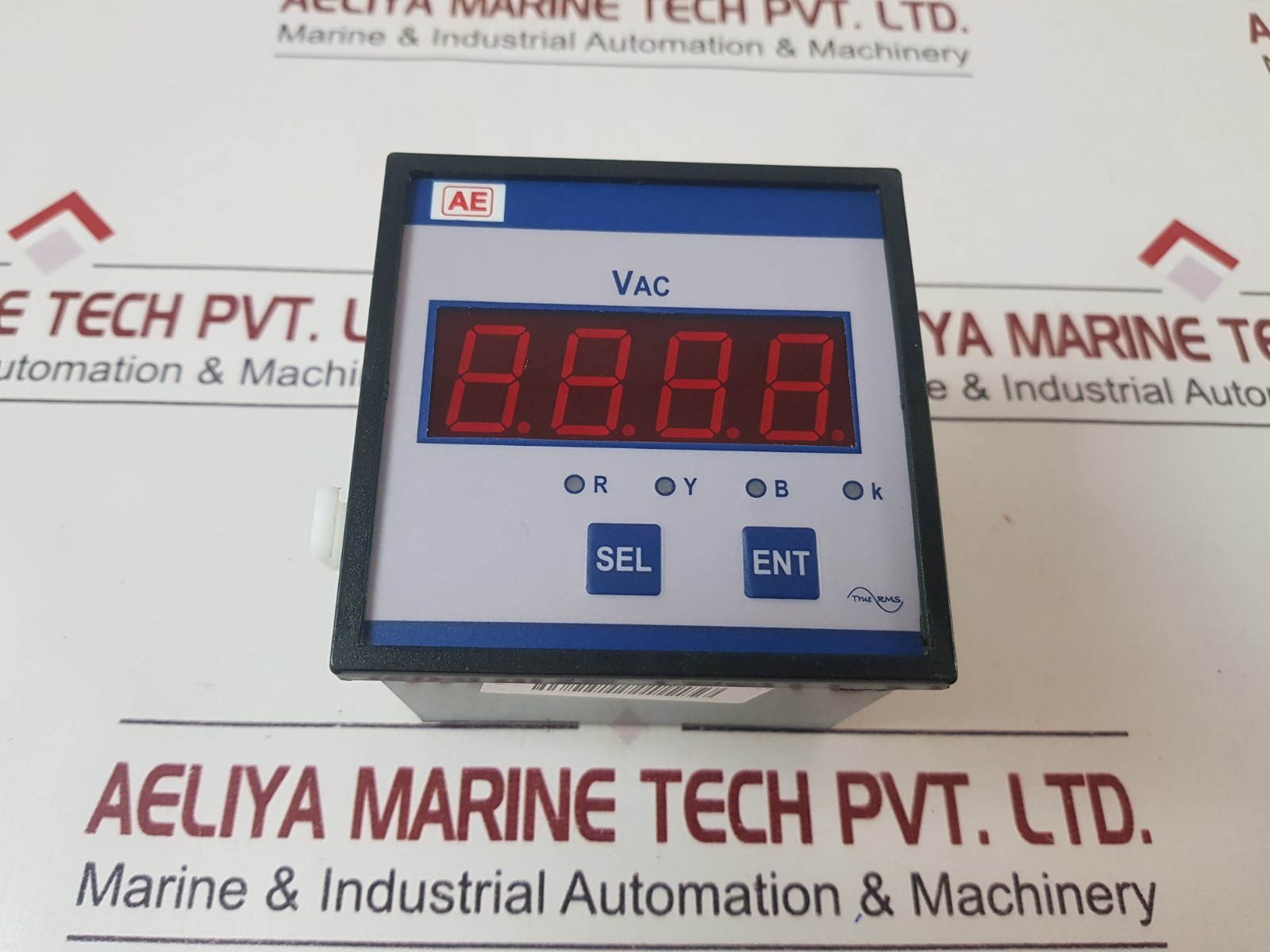 Automatic Electric VSS96D Digital AC Voltmeter 0-125 VAC 86-265V AC/DC