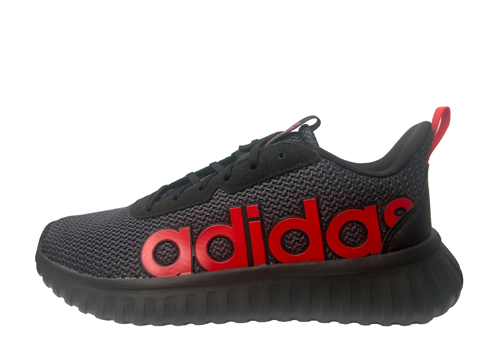 adidas Kaptir BASE Mens Trainer Sneakers Black red JQ4631