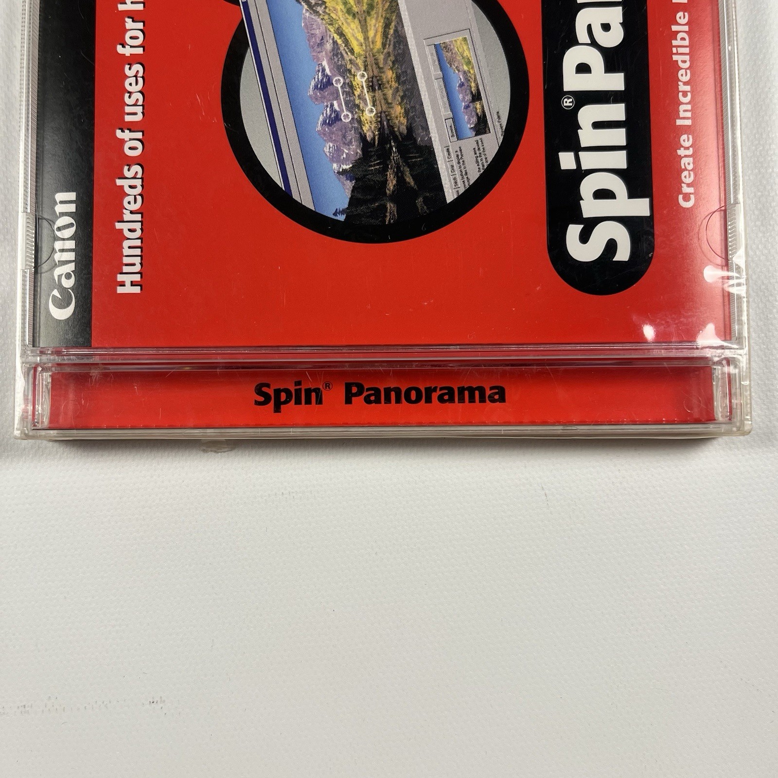 NEW & SEALED Canon Spin Panorama Software CD-ROM Panoramic Photo Creator Mac/PC