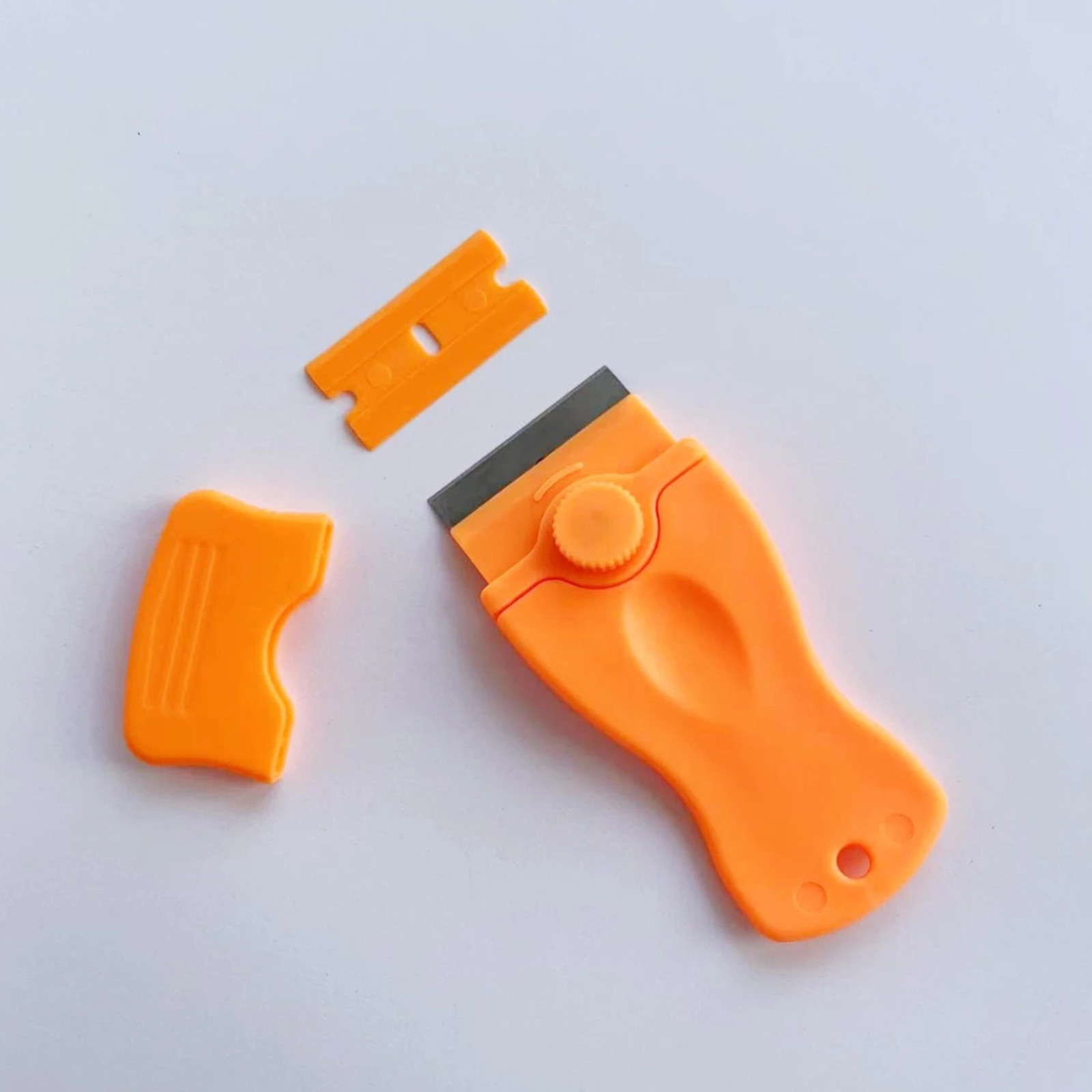 1pc Portable Multifunctional Cleaning Scraper Kitchen Bathroom Household Scraper