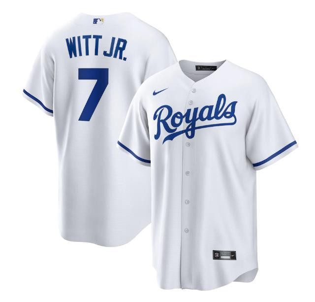 Bobby Witt Jr. Royals All stitched Jersey