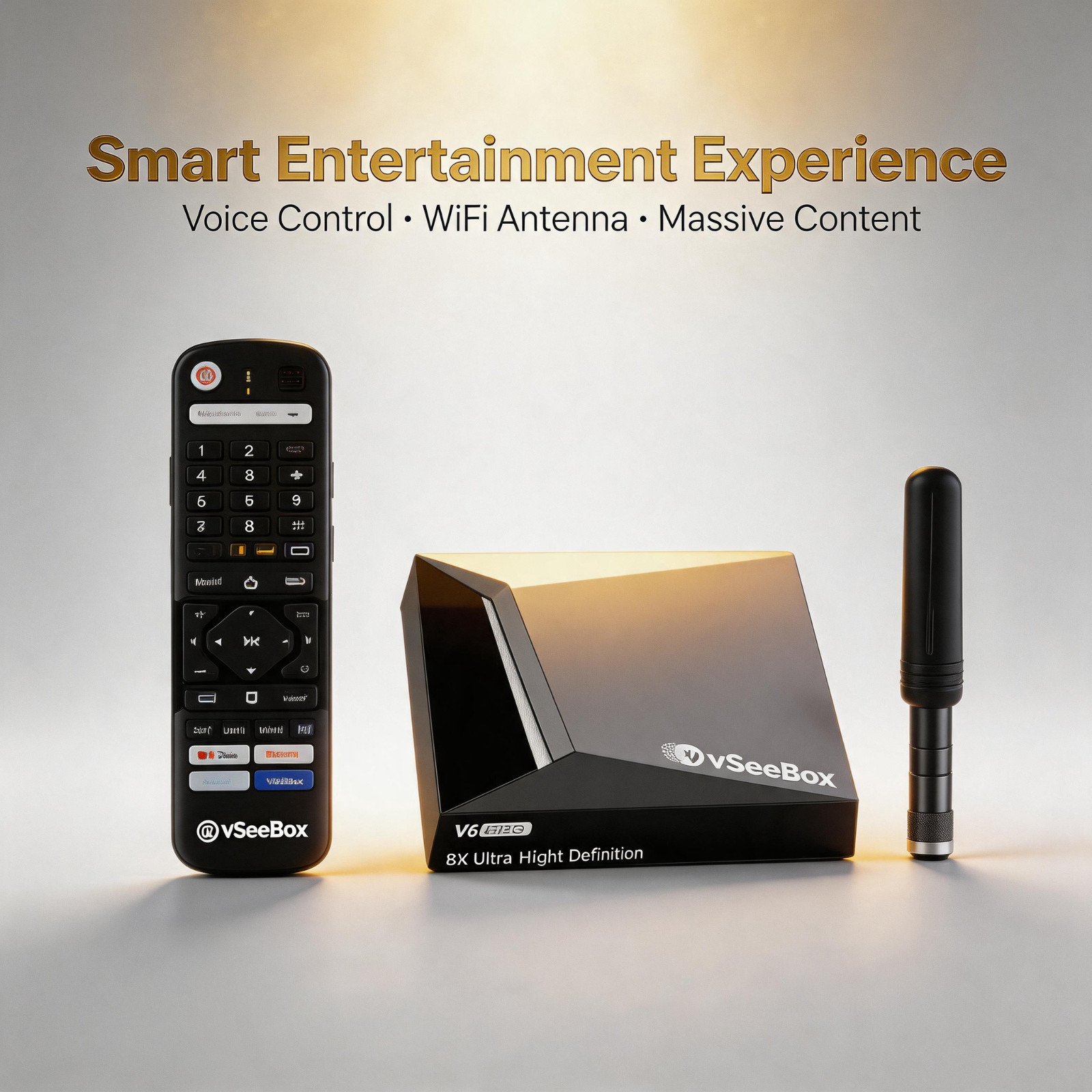 vSeeBox V6 Pro Smart - Authorized Distributor - Free Shipping
