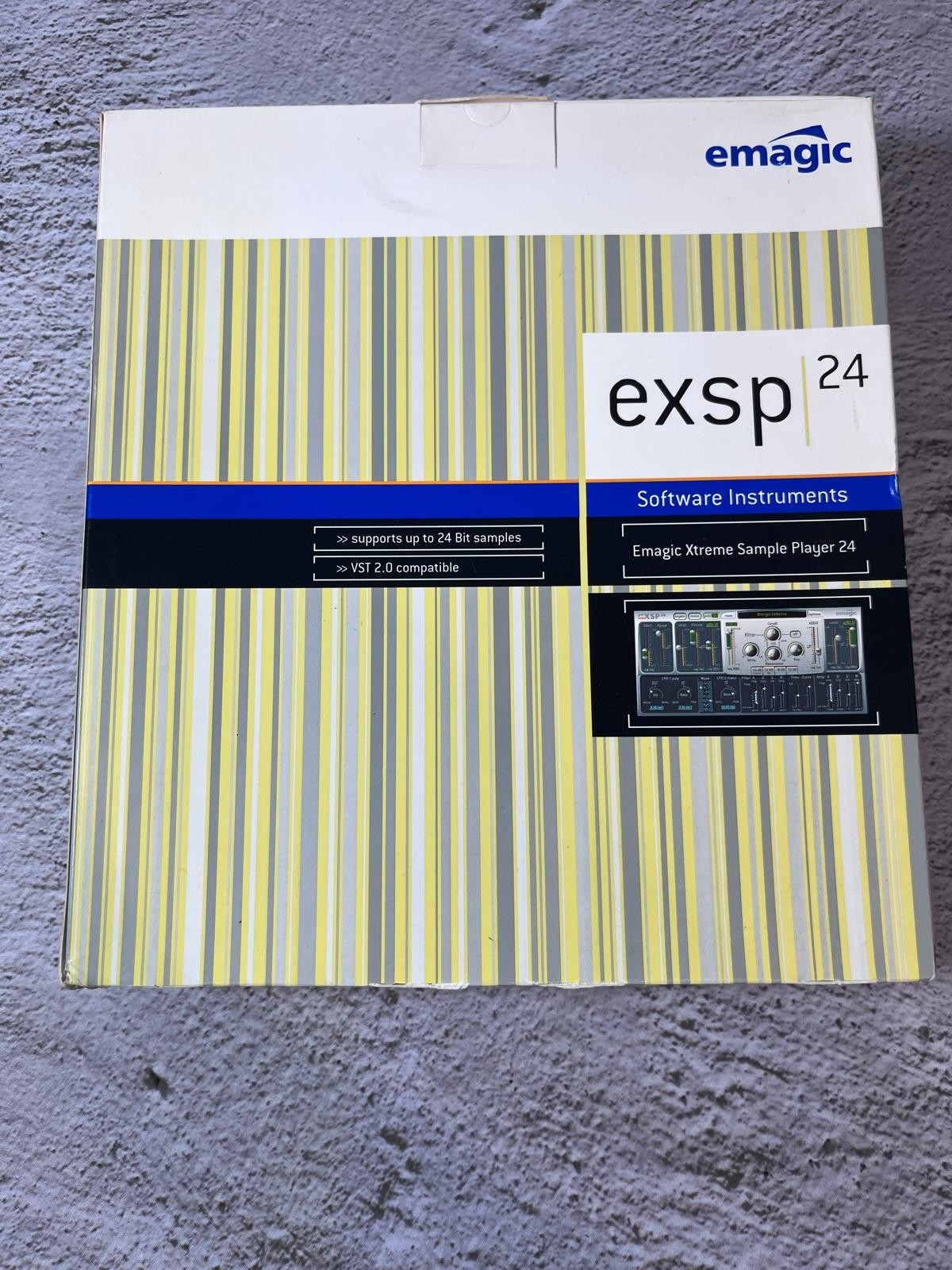 Emagic EXSP24 Xtreme Analog Vol 1 Sample Sound Library CD Software Box Set