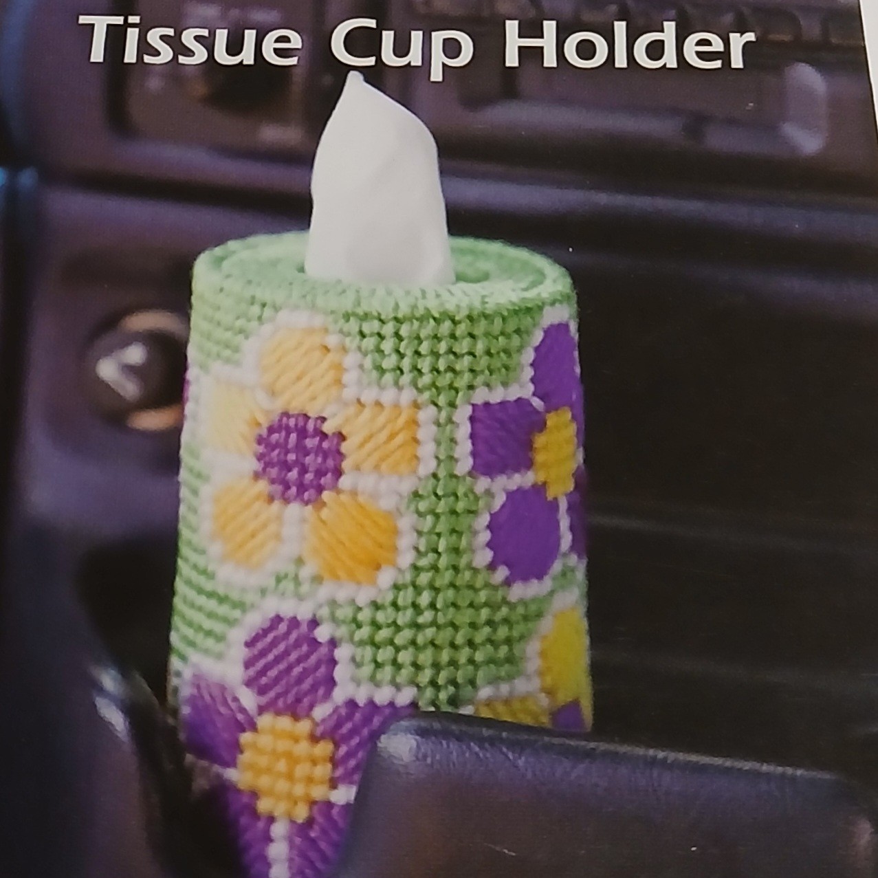 Needlecraft Plastic Canvas Car Accessories Patterns 15 Designs By Debra Arch