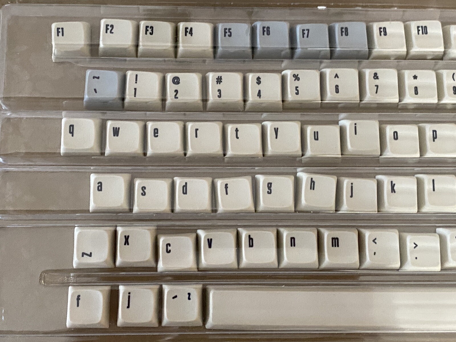 Drop + Mito XDA Canvas Keycap Alphas
