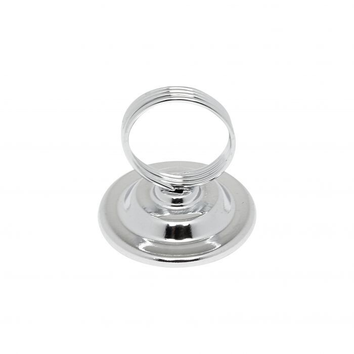 Thunder Group SLMH002 Menu/Card Clip 2-1/2"H Ring Style 2-1/4-Inch 24pc Total