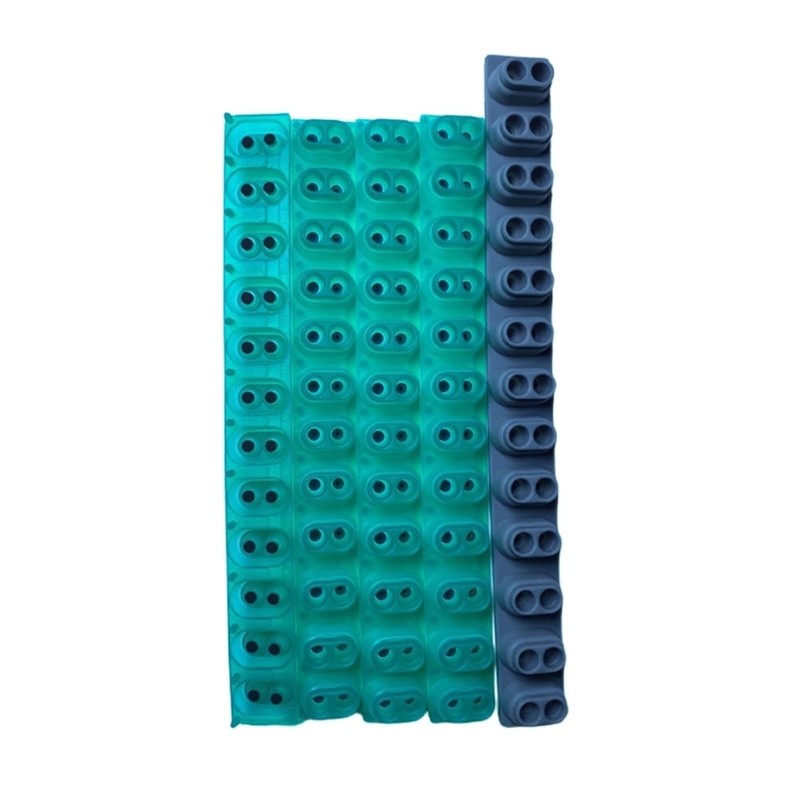 5Pcs Reliability Conductive Rubber Strips Silicone Keyboard Conductive Pad