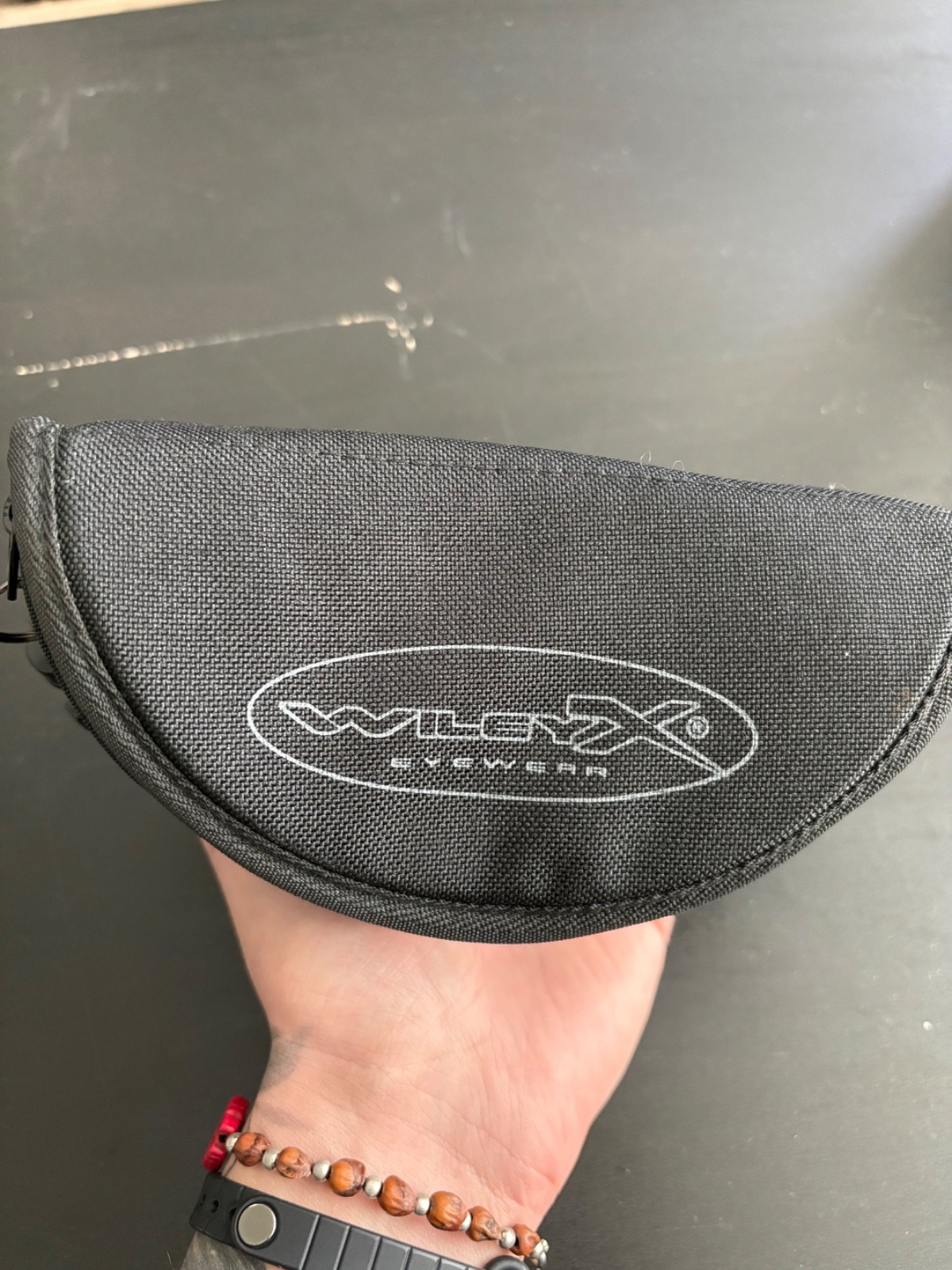 Black Wiley X Nerve goggles with clear or UV insert. Very light used