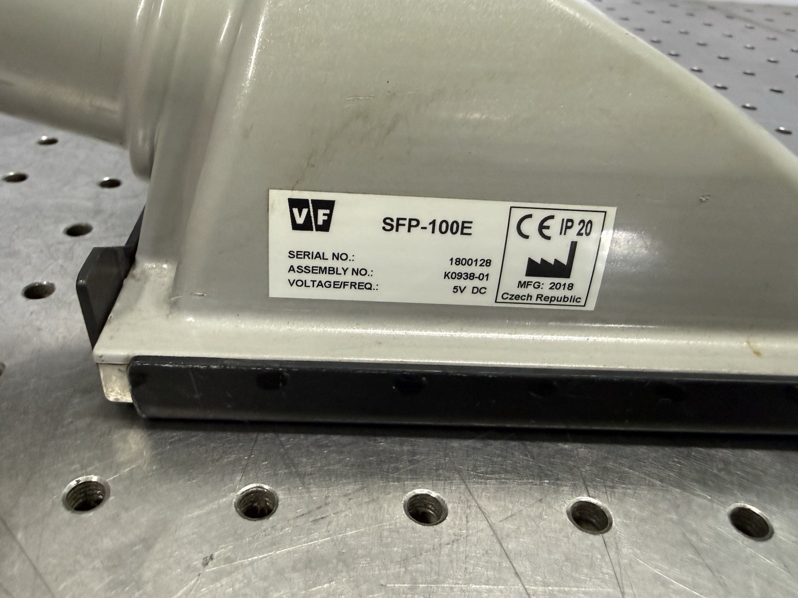 VF SFP-100E Radiation Surface Contamination Probe Detector As-Is