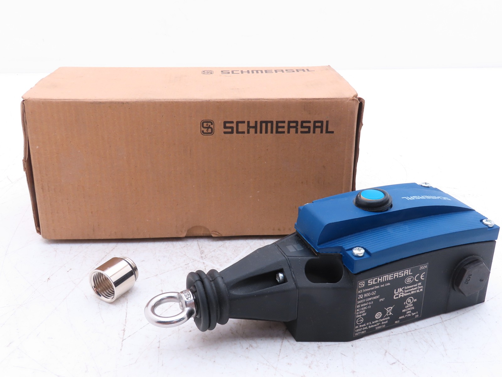 Schmersal ZQ 900-02 Emergency Cable Pull Switch E-Stop 16771601
