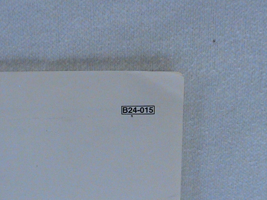 1 USED KEYENCE CV SERIES INSTRUCTION MANUAL B24-015 COMPACT VISION SYSTEM