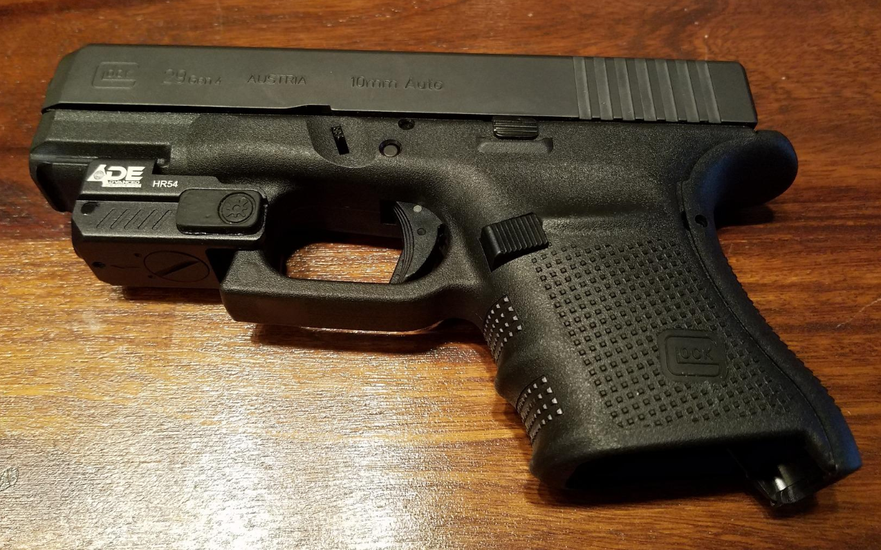 ADE Rechargeable RED Laser For Springfield HELLCAT MICRO-COMPACT 9MM Pistol