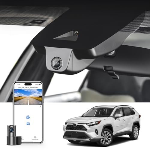 Front 4K & Rear 1080p Dash Cam for Toyota RAV4 & RAV4 Hybrid RAV4 Prime & Venza