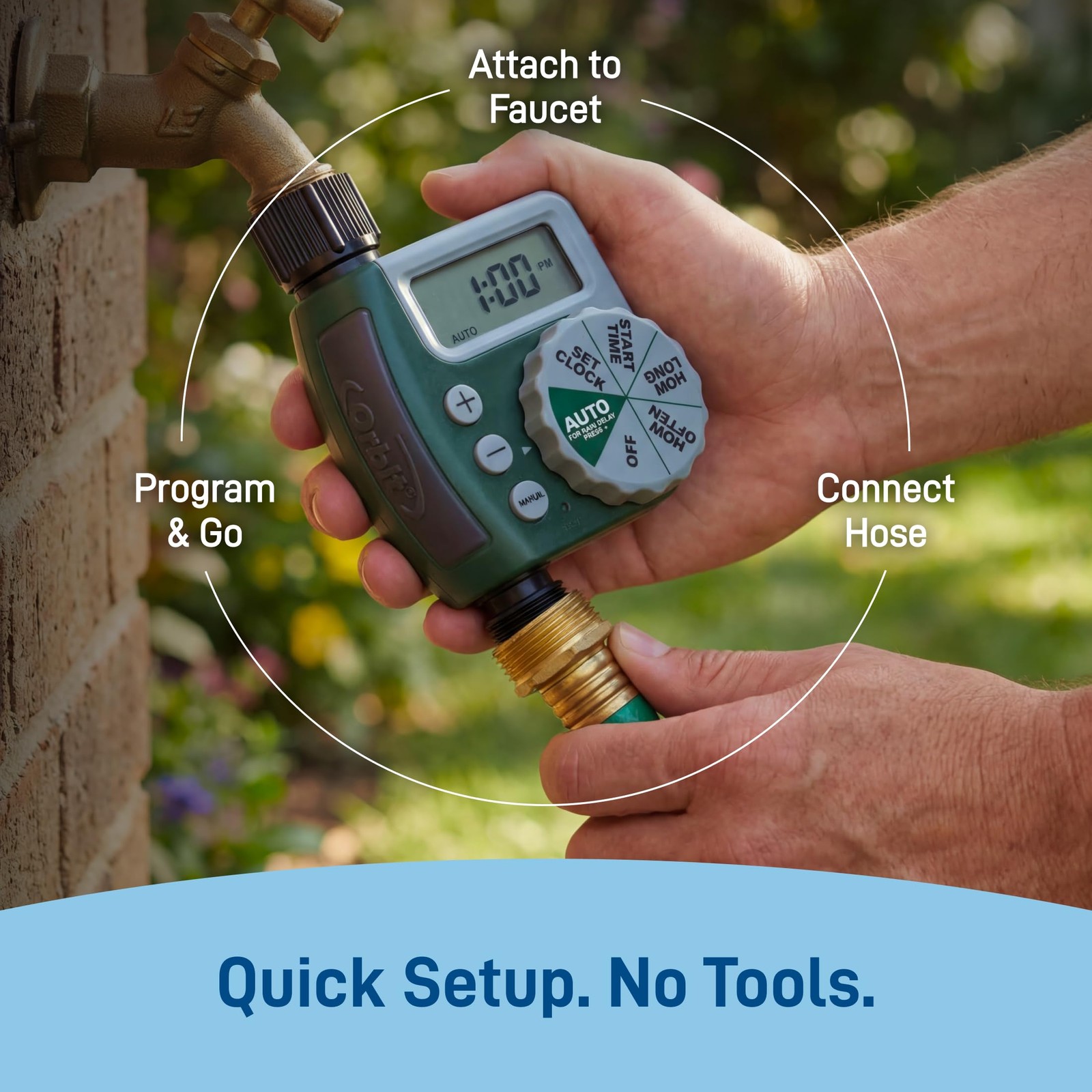 Orbit Programmable Digital Hose - 1 - - Lcd - - -