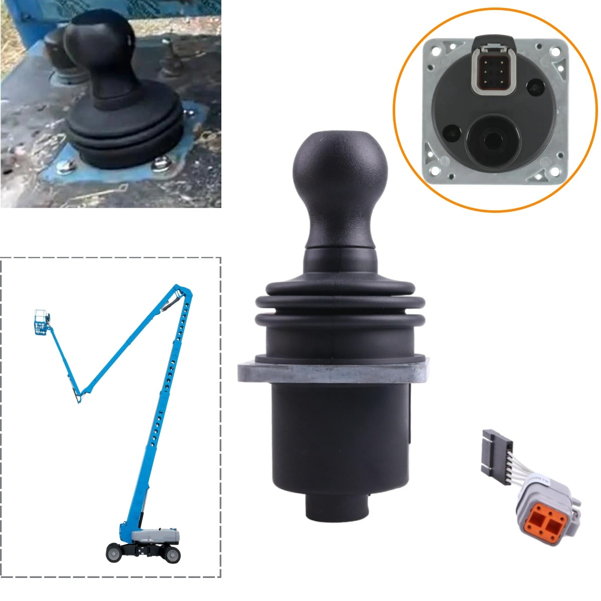 Dual Axis Joystick Controller 101174GT 62390GT for Genie S-120 S-45 S-65 S-85