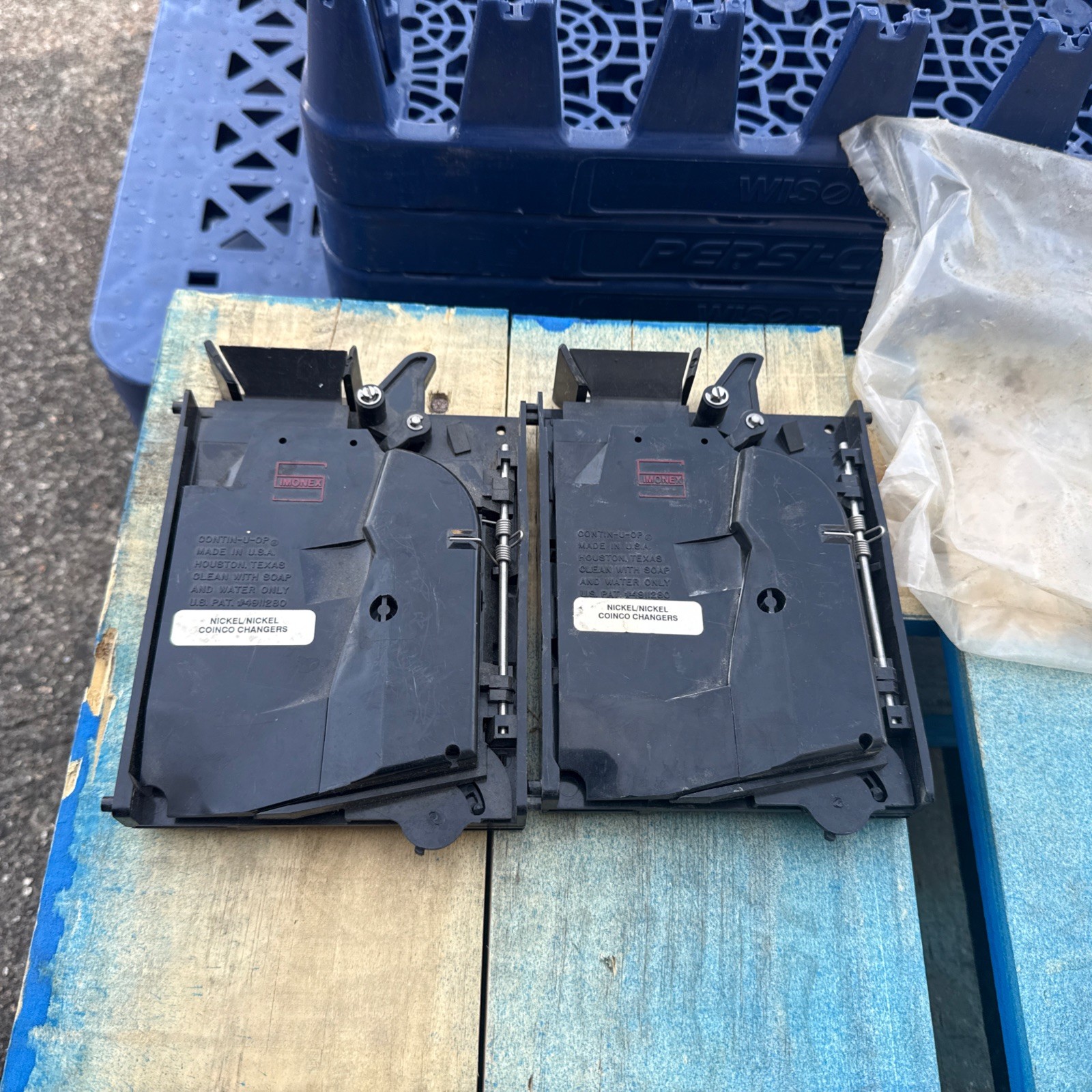 Vintage Upgrade Imonex coin acceptor Model 630 Coinco vending Lot Of 2