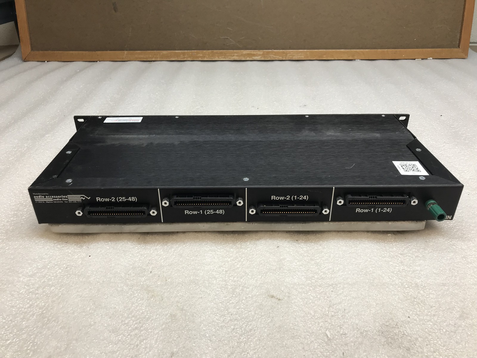 Audio Accessories 96 Point TT Bantam to 50 pins Centronics Connector Patchbay