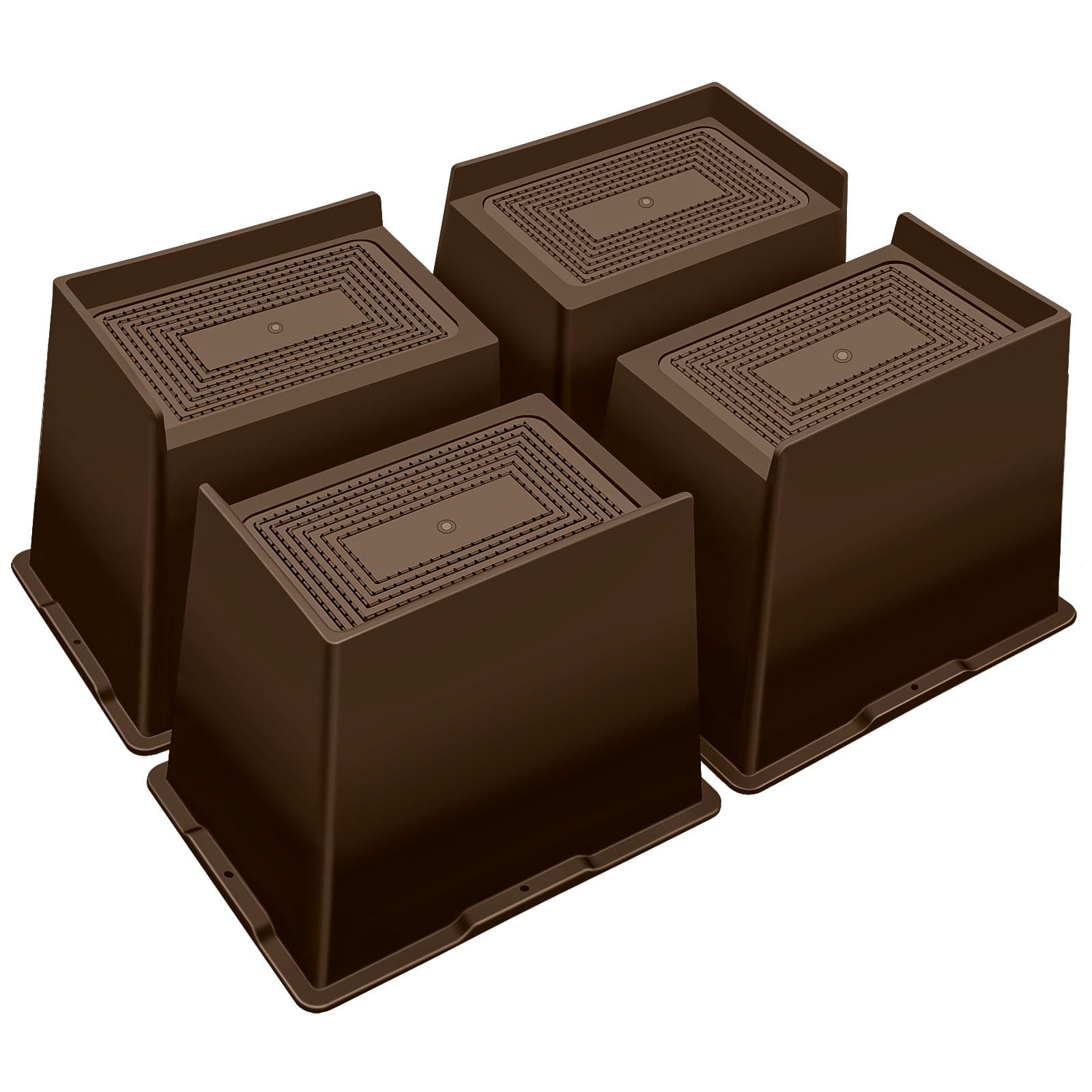 Bed Risers 6 Inch Heavy Duty,Oversized Couch Risers, Extra Wide Furniture Ris...