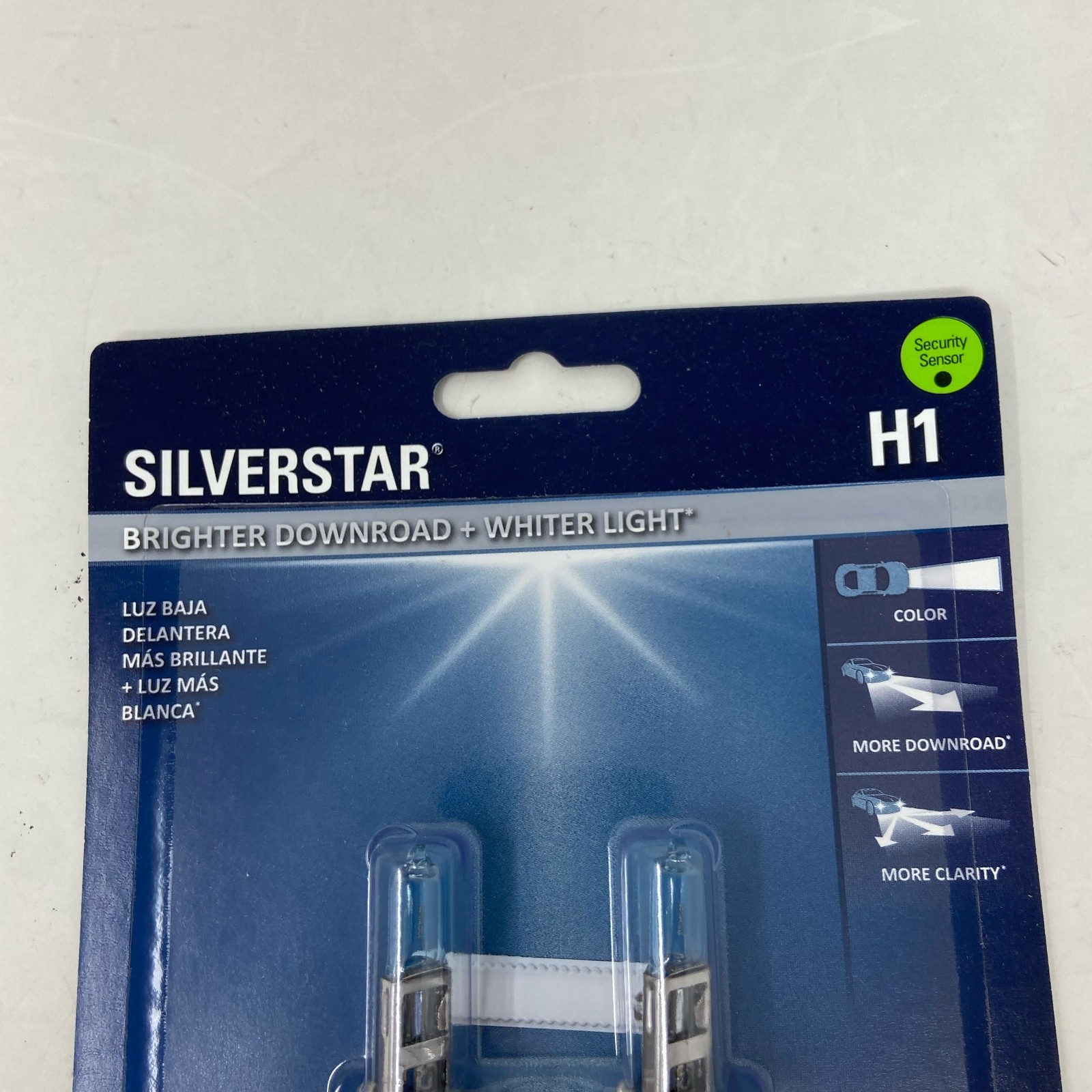 SYLVANIA SilverStar H1 Halogen Headlight Bulbs 2-Pack, White