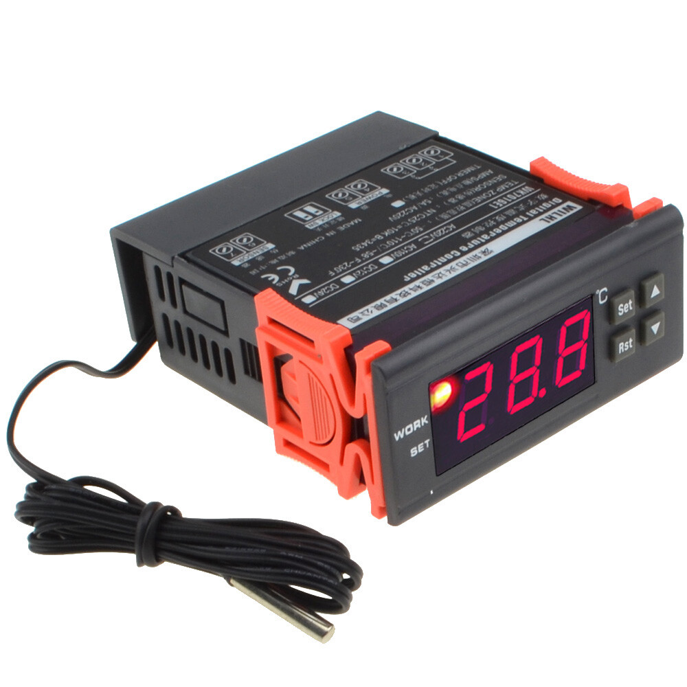 Digital Electronic Temperature Controller Thermostat WH7016E 220V/110V/24V/12V