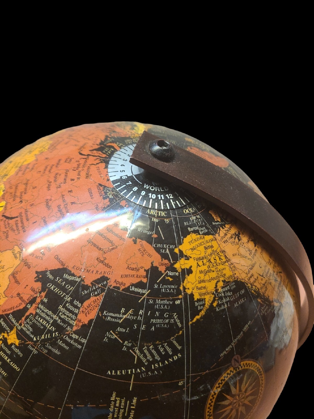 Decorative Black Globe