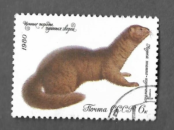 WORLDIE POSTAGE STAMP #10 ANIMAL YEAR 1980