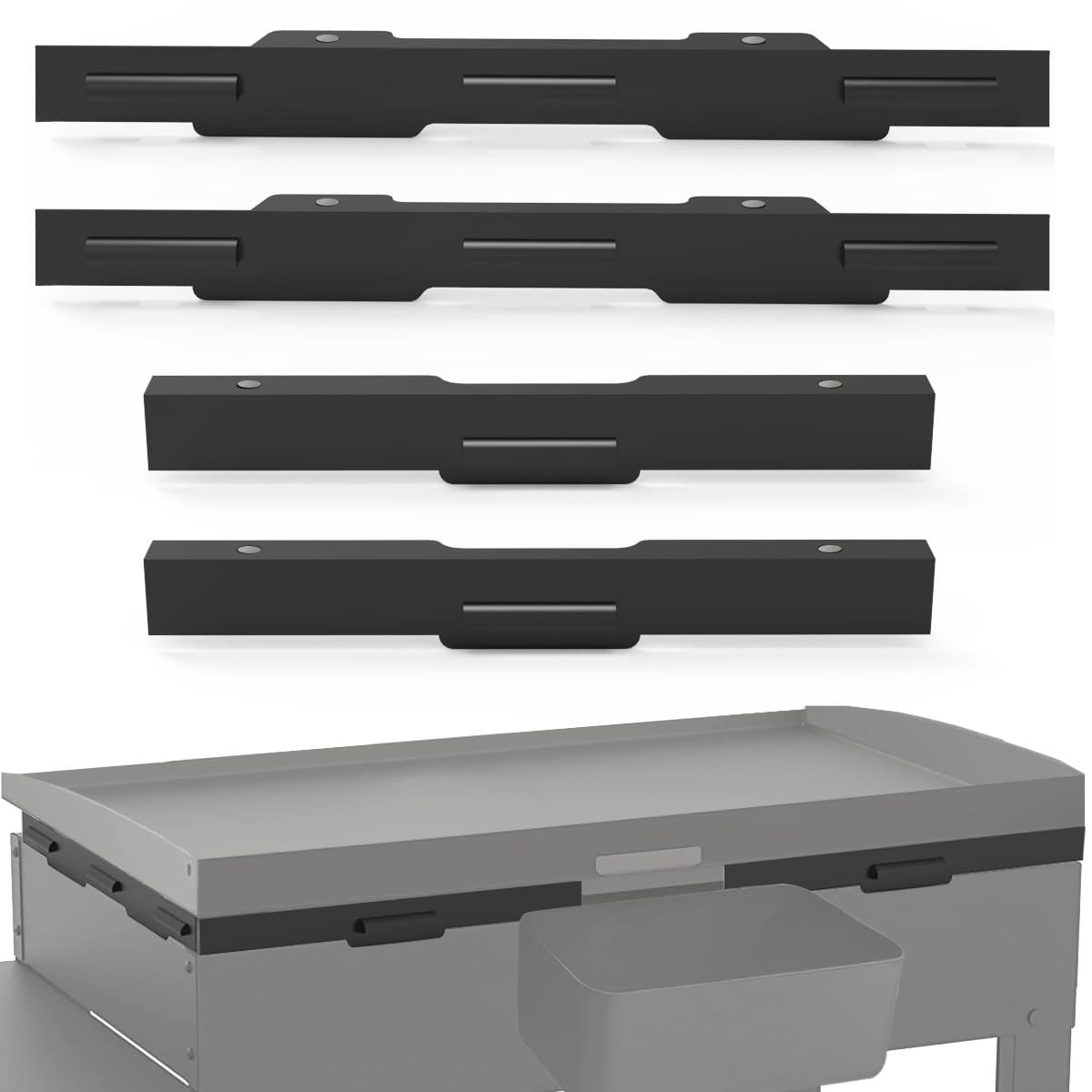 Wind Guard for Blackstone 28" Griddle Accessories with Magnetic Grill Heat