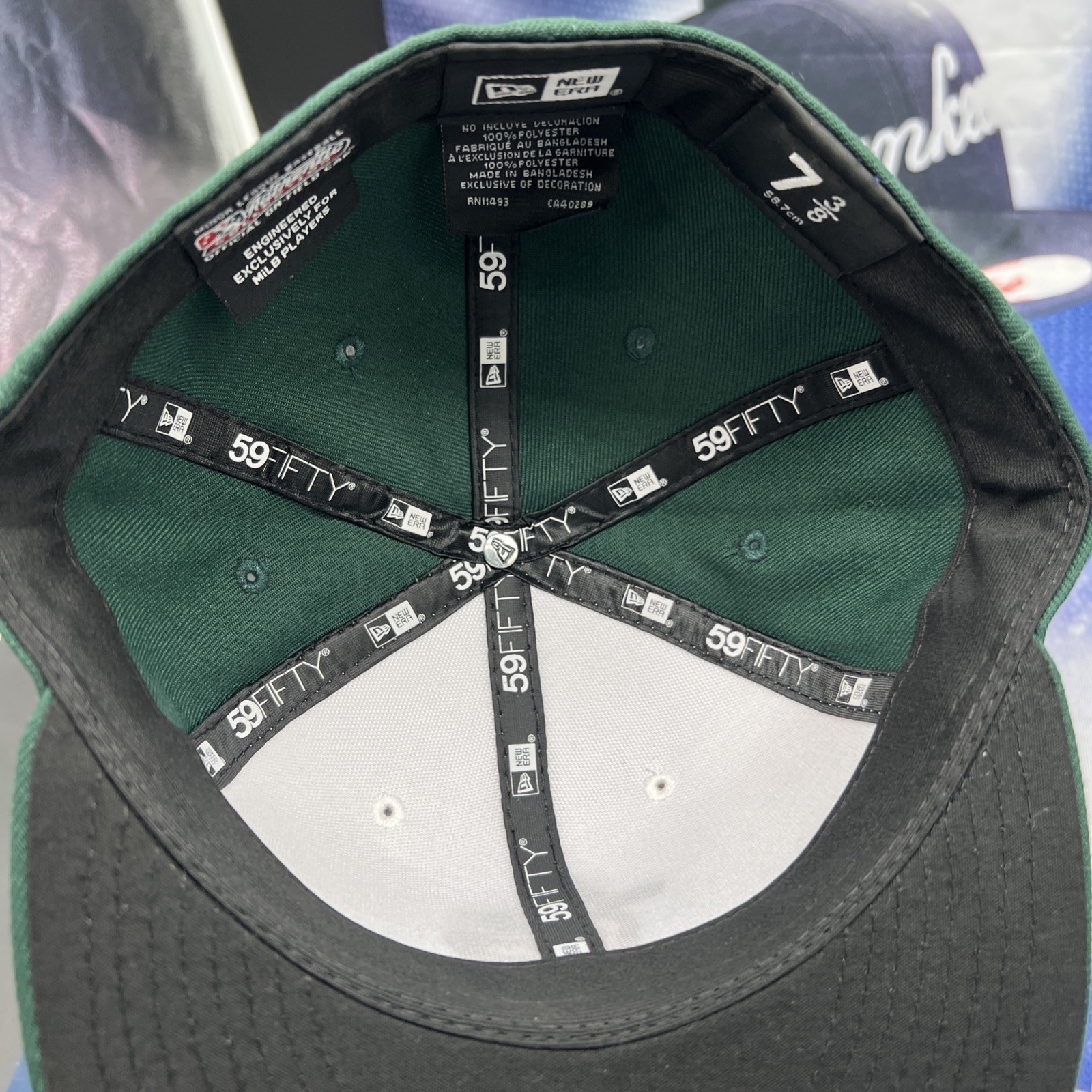 Fort Wayne TinCaps New Era Green 59FIFTY Fitted 7-3/8