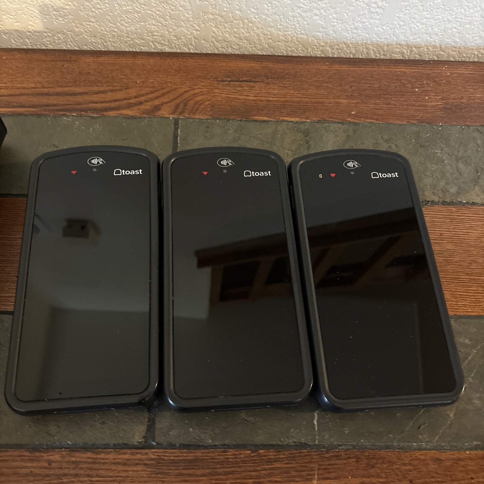 (3) Toast Flex POS Go 2 Handheld Tablet Mobile Computer Device TG200 With Dock