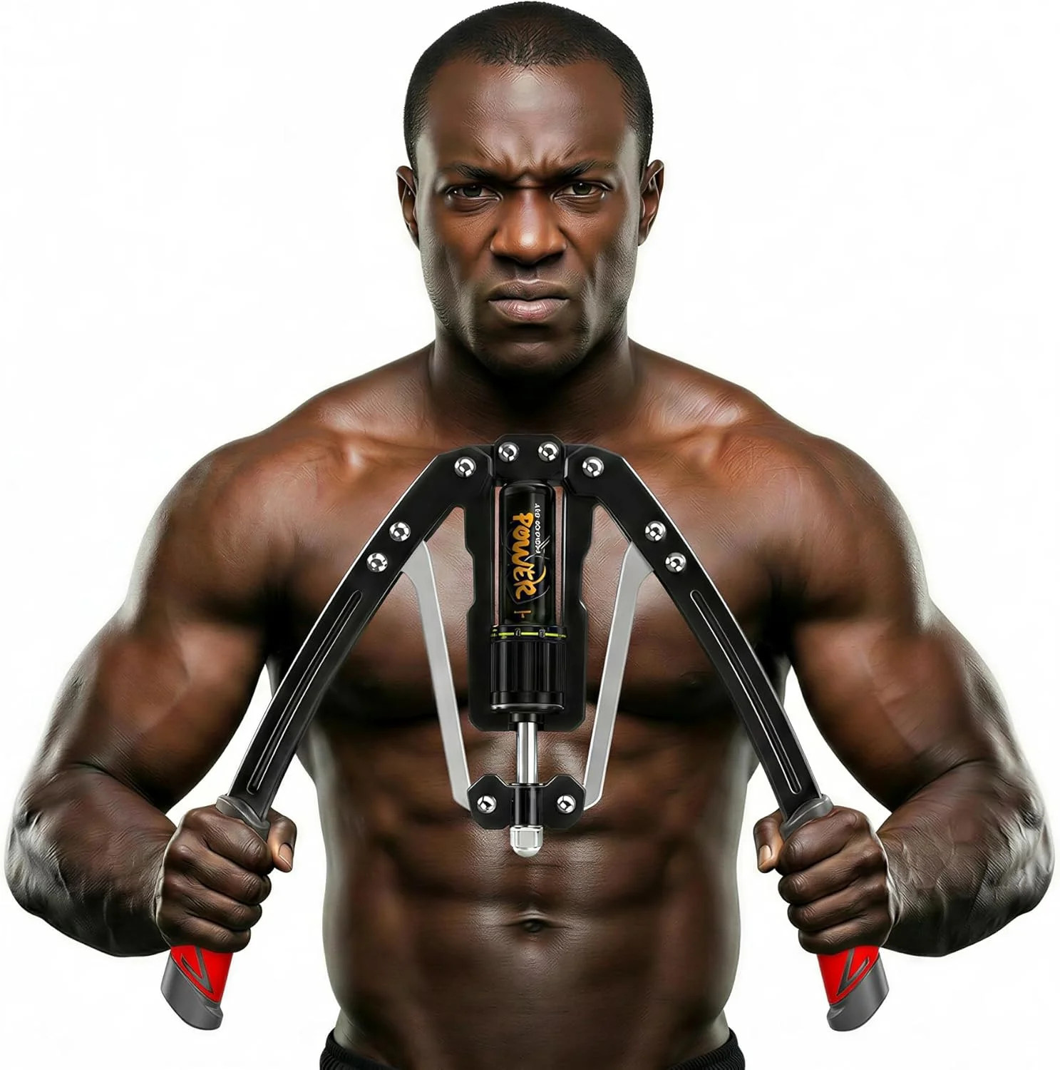 Arm Exercise Equipment Chest Workout - 10 Gears 22-440lb Hydraulic Power