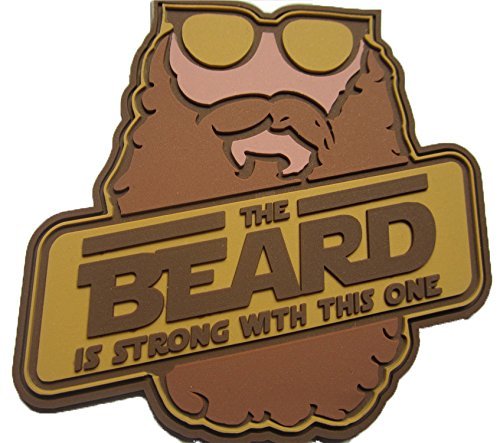 The Beard is Strong - PVC Morale Patch