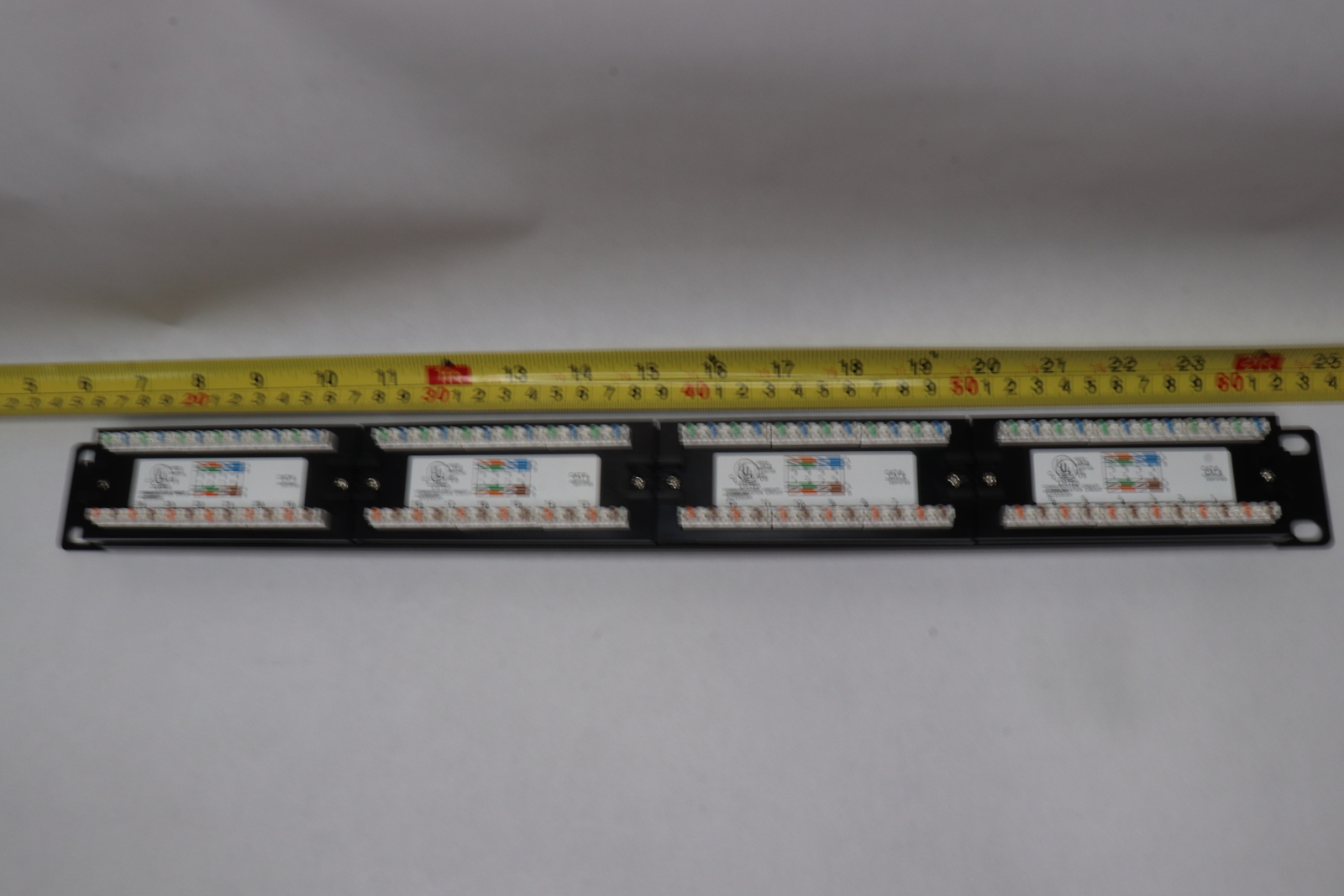 WBox Technologies Patch Panel Cat 6 24 Port C6PP24