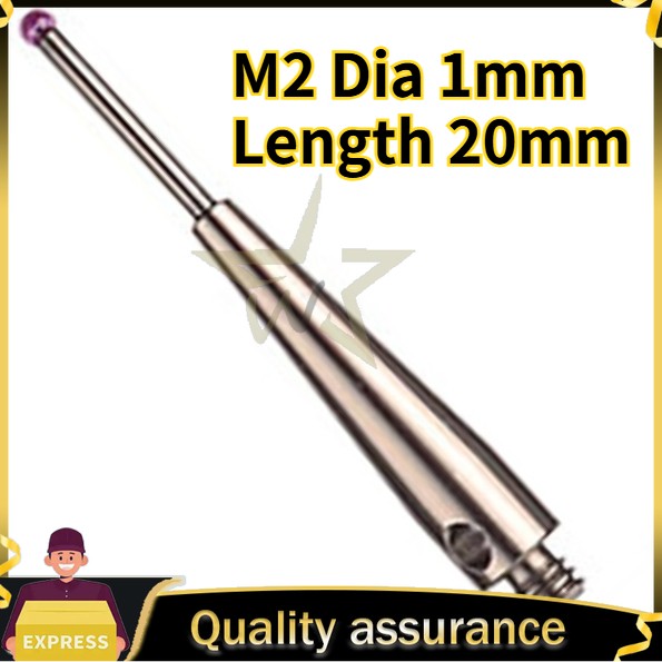 M2 Dia 1mm Length 20mm CMM Touch Probe Stylus CMM Tip for Tormach Renishaw