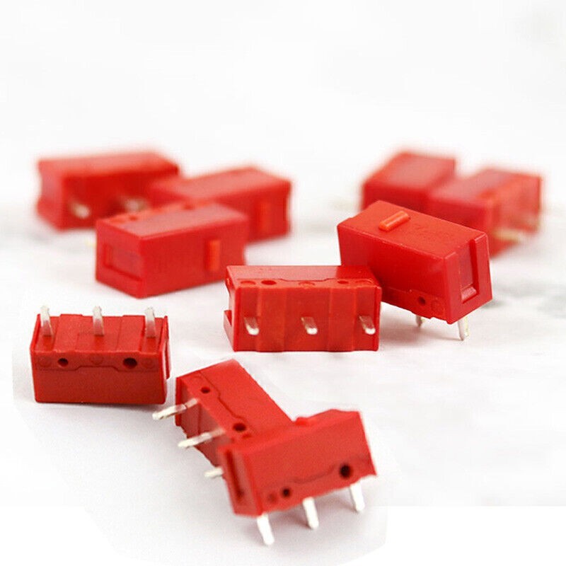 60M Clicks Microswitch Micro Switch Mouse Button For Logitech G700 G502 3Pin