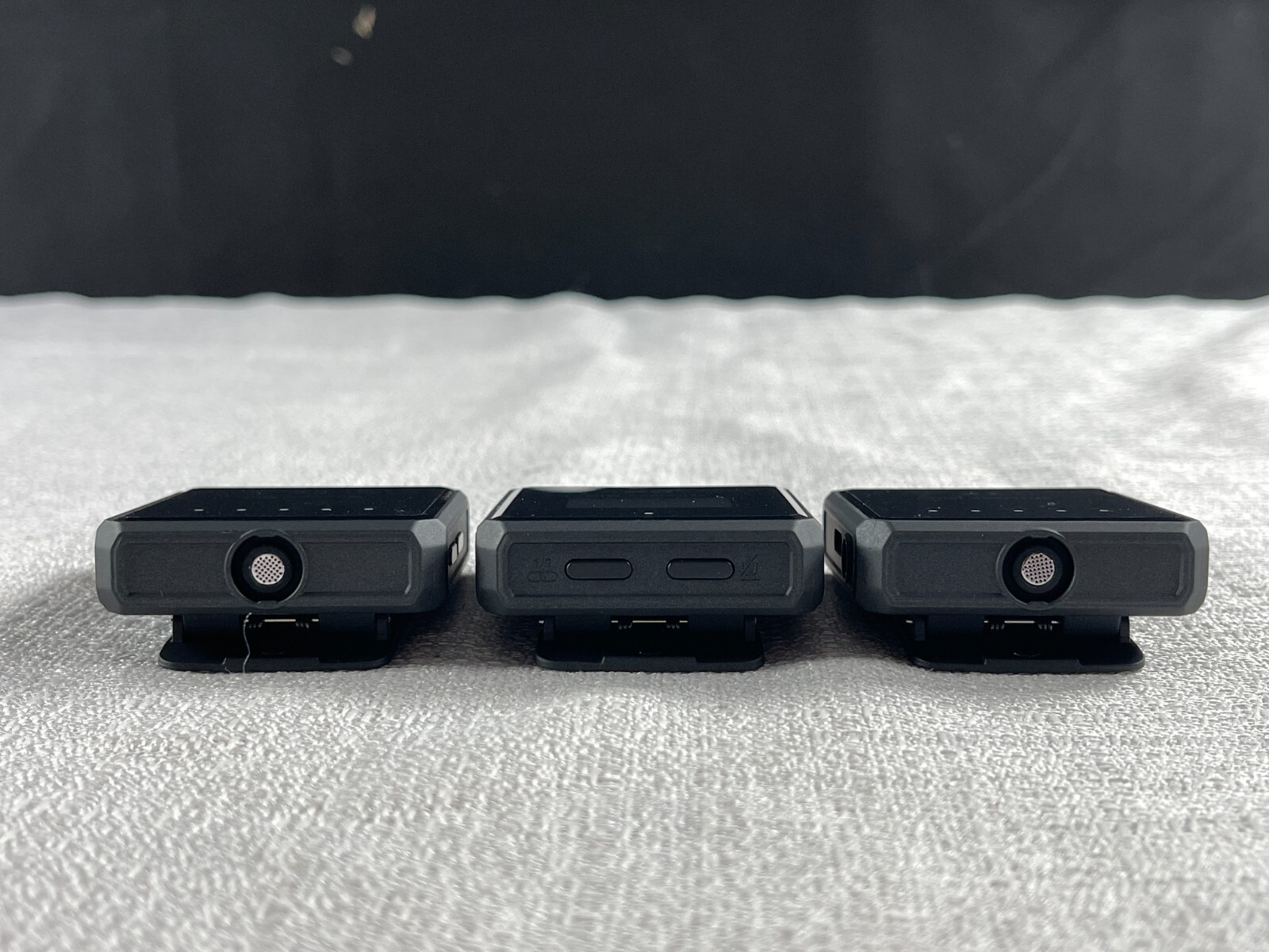 Drimzate Black Wireless Lavalier Microphone System For Camera Android