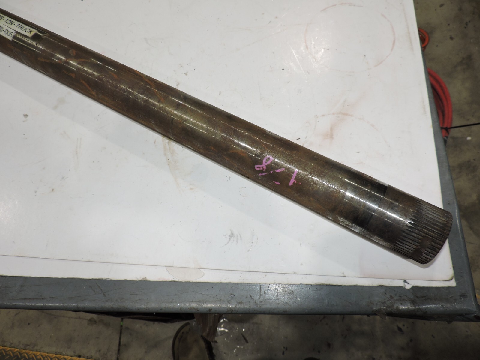 Schroeder Swaybar COT 2" ends x 1 7/8" diameter 37.5" Lightweight ARCA NASCAR