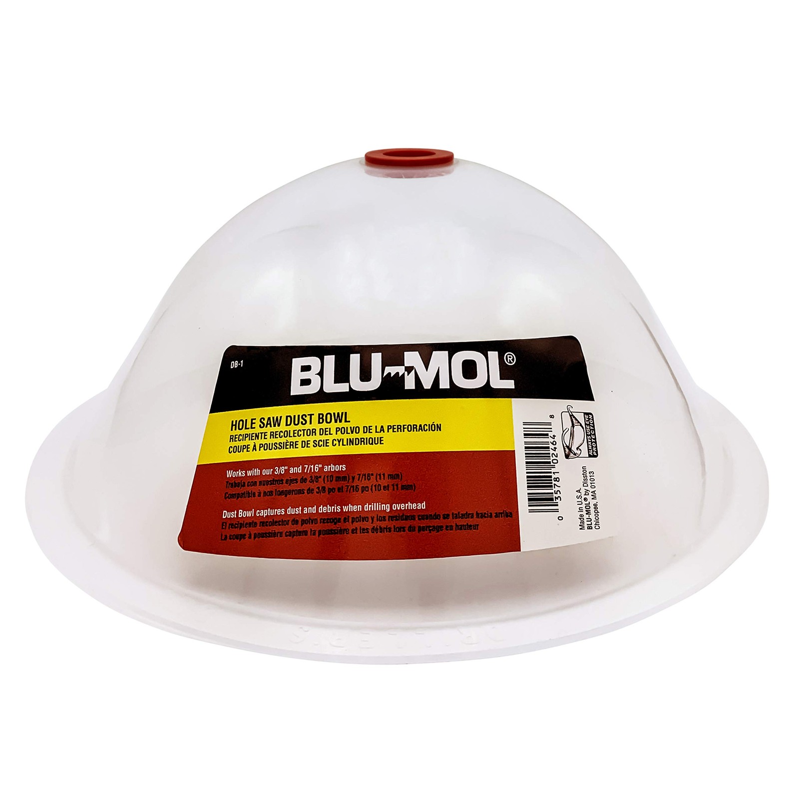 Disston E0215000 Blu-MOL RemGrit Collapsible Hole Saw Accessories Dust Clear