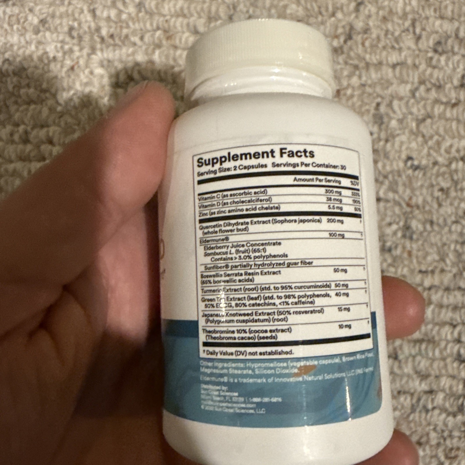SUN COAST SCIENCES BioShield MD IMMUNE 60ct Exp 25