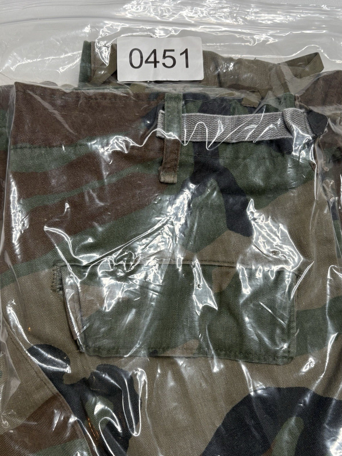 Woodland Camouflage Pattern Combat Trousers Size Small Long