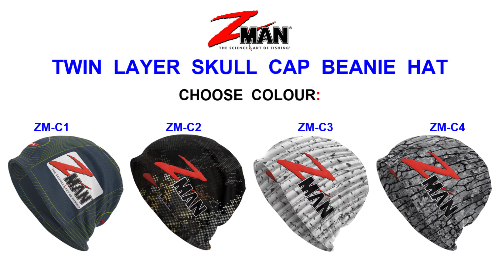 Z-MAN SKULL CAP BEANIE HAT TRD TURBO CRAW FINESSE SWIMZ TICKLER HULA STICK TUBE