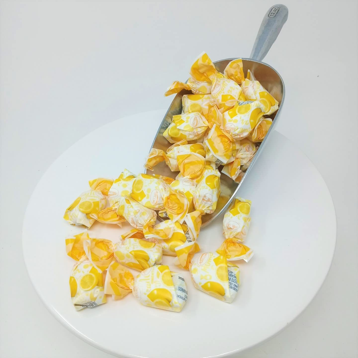 Arcor Lemon Filled Fruit Bon Bons 2 pounds bulk lemon hard candy
