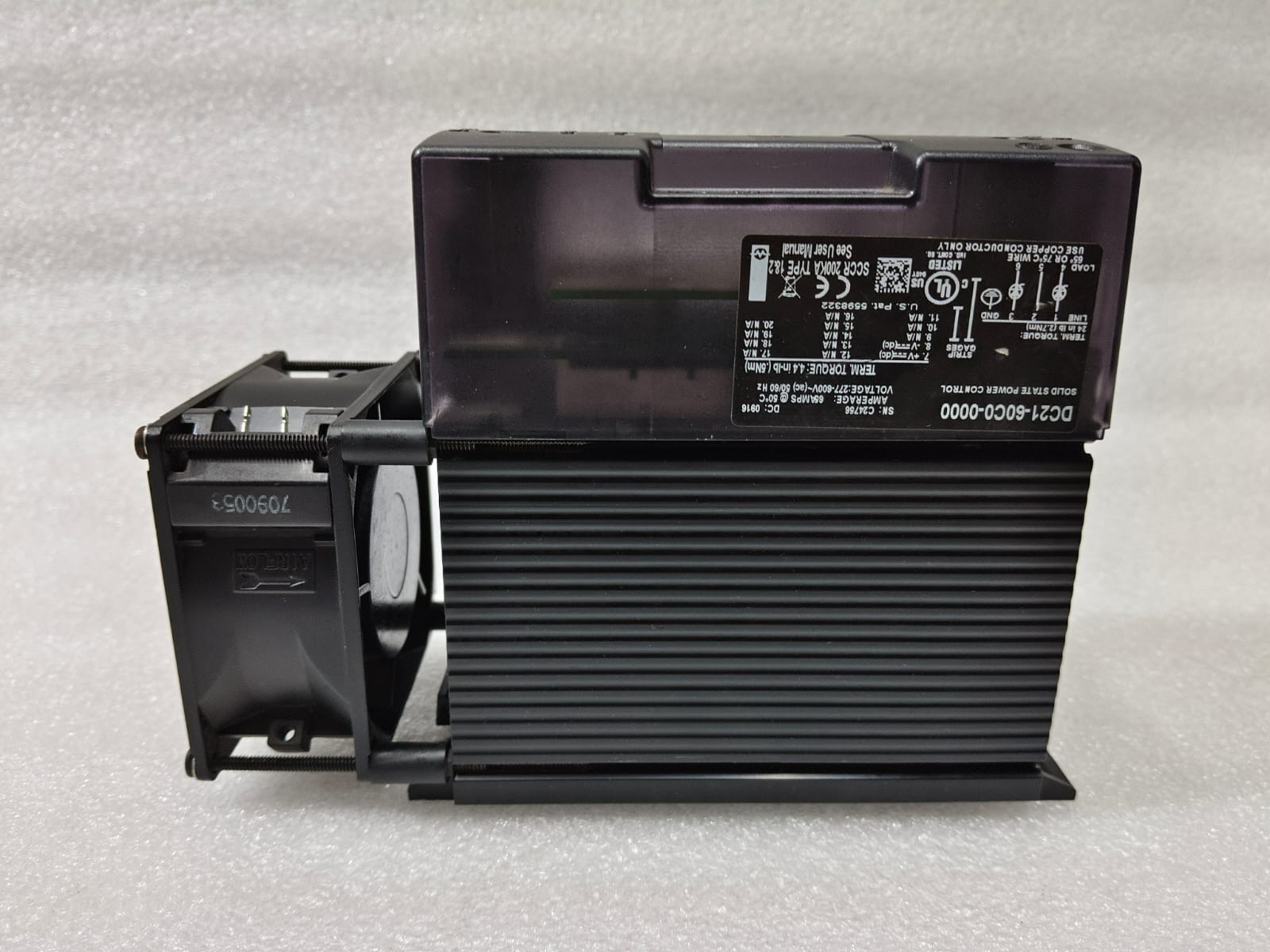 Watlow DIN-A-MITE DC21-60C0-0000 Solid State Power Controller 65A 600V SSR