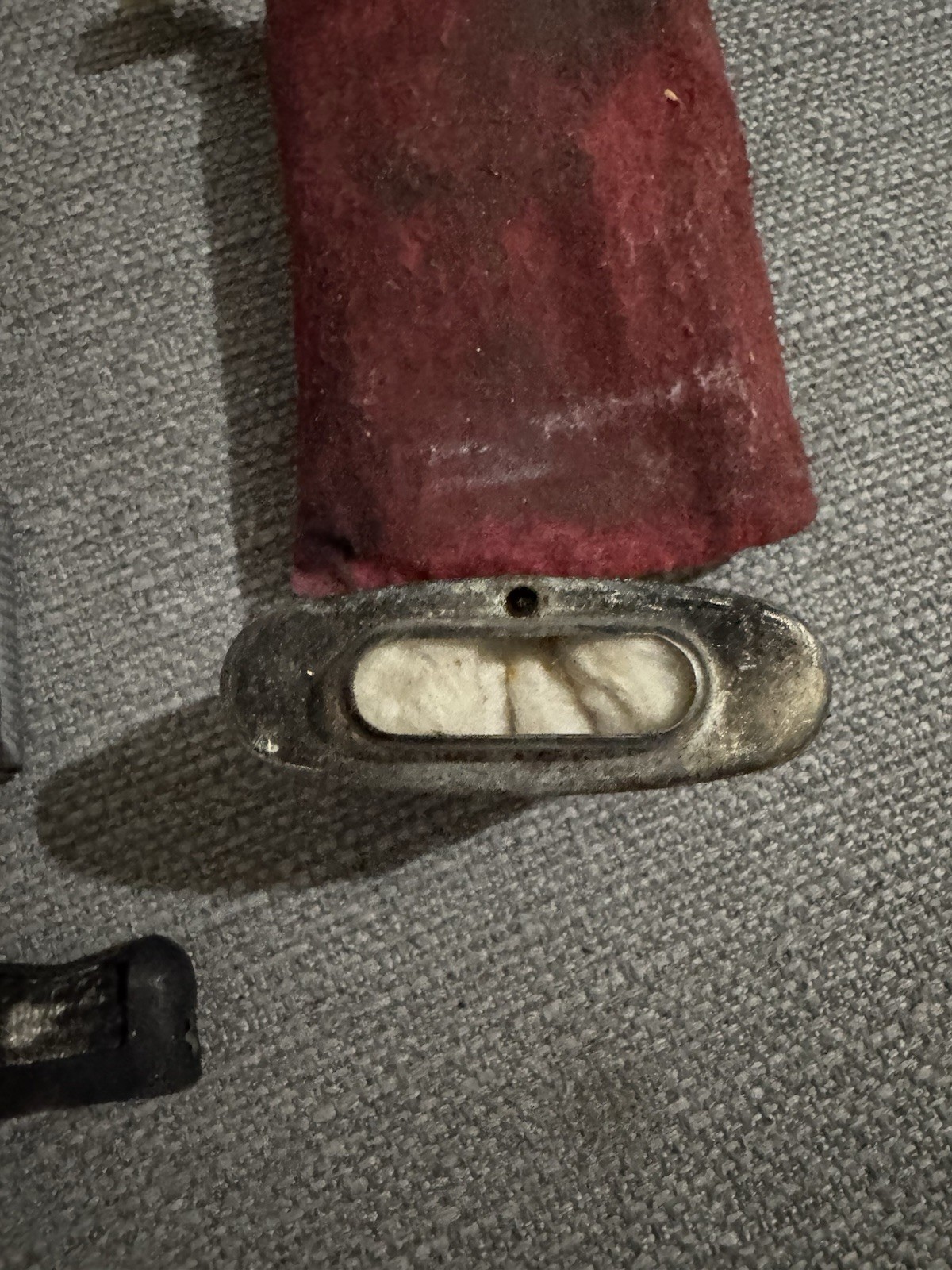 Vintage Jon-E Hand Warmer Aladdin Mfg w/ Original Red Felt Pouch