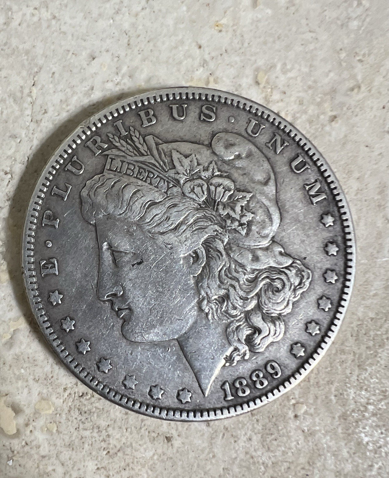 1889 MORGAN DOLLAR Silver Coin - Authentic Silver Round