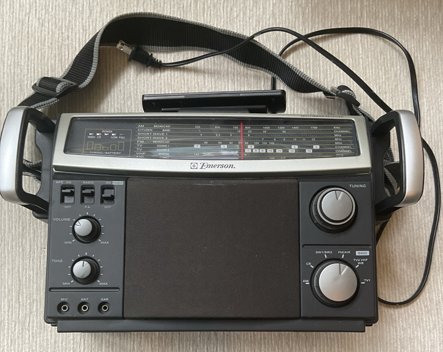 Emerson Multiband Receiver Radio Model MBR-1 / Direction Finder