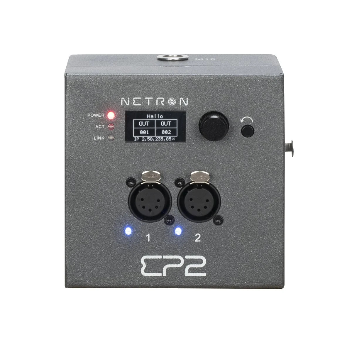 Obsidian Control Systems EP2 2x 5-pin XLR Port sACN/Art-Net DMX/RDM Node w/ POE