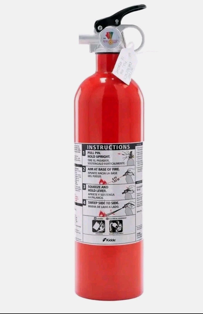New KIDDE DRY CHEMICAL FIRE EXTINGUISHER Home, Auto,Garage, Kitchen, Safety
